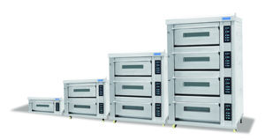 Horno Eléctrico de Convección HOMAT, Listo para Enviar, Comercial o Doméstico, para Pan, Pasteles, Galletas, Baguettes y Pizza, 3 Niveles, 12 Bandejas - Product Image 2