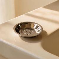 Großhandel Modernes Perforiertes Metall-Teelicht-Kerzenhalter-Set Gold & Silber Spiegelpoliert Rund Ausgehöhlte Kerzenhalter für Heim-Ambiente