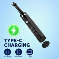 Polisseur dentaire électrique personnalisé en gros, étanche, rechargeable à domicile, sans fil, kit de polissage dentaire professionnel