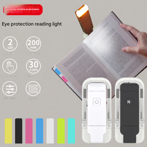 <span class=keywords><strong>Lampe</strong></span> de lecture mini portable moderne sans fil <span class=keywords><strong>rechargeable</strong></span> à <span class=keywords><strong>LED</strong></span> avec contrôle tactile en ABS à clipser pour lit, étude et voyage - Product Image 6