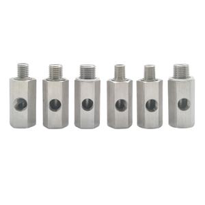 Conector Adaptador Automotriz XBM XBM-25520, Conexiones en T para Tuberías M14 M12 M10 1/4NPT 1/8NPT, Orificio Lateral, Presión de Combustible, Pulido - Product Image 2