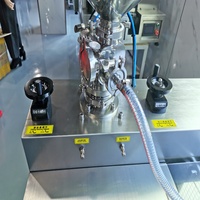 Machine de remplissage et de scellage semi-automatique pour tubes souples, remplisseur pneumatique de pâte pour emballages cosmétiques