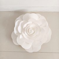 Grandes fleurs en mousse colorées, grandes décorations murales artificielles en PE EVA, fleurs en papier pour mariage, fête, toile de fond de maison, personnalisables