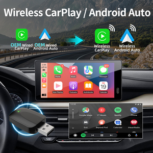 GRANDnavi Universal 2 In1 <strong>CarPlay</strong> <strong>and</strong> <strong>Android</strong> <strong>Auto</strong> USB Turn Wired <strong>CarPlay</strong> <strong>Android</strong> <strong>Auto</strong> to Wireless <strong>CarPlay</strong> <strong>Android</strong> <strong>Auto</strong> - Product Image 2