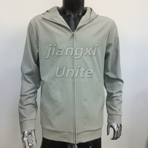 Chaqueta con Capucha y Doble Cremallera para Hombre, Chaqueta de Nailon Impermeable para Senderismo, Camping y Paseos Urbanos - Product Image 1