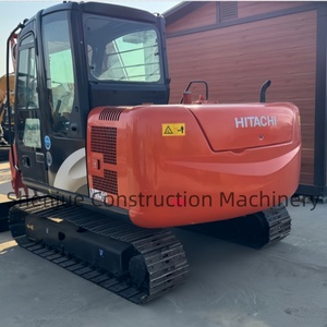 Excavatrice d'occasion Hitachi Zx60 d'origine japonaise, mini-excavatrice d'occasion Zx110 120-6 6 tonnes, excavatrices d'occasion Hitachi Zx70 Zx75 Zx120 Zx200 - Product Image 4
