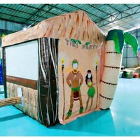 Portable personnalisé plage gonflable Pub tente fête PUB stand porte-boissons barres gonflable Tiki Bar