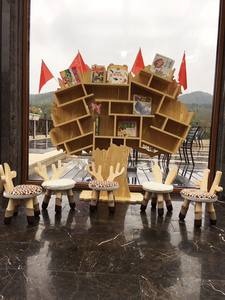 Étagère de bibliothèque en bois de meubles pour enfants pour une organisation facile et un stockage d'étagère en bois Assemblage facile Porte-livres pour enfants - Product Image 2