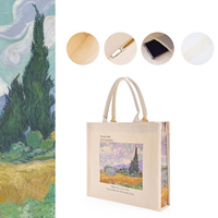 Sac fourre-tout en toile de coton blanc recyclé écologique avec motifs de vacances pour la Saint-Valentin
