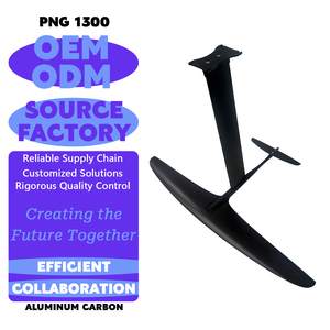 Ala de Surf de Alto Rendimiento PNG 1300 de Carbono, Ala de Hidroala Fácil de Levantar, Deslizamiento Largo, Control de Bombeo, Deportes Acuáticos, Conducción Suave - Product Image 1