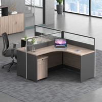 Nuevo Escritorio de Oficina Ejecutivo Extensible y Convertible, Moderno y Duradero, con Partición para Cubículo, Estación de Trabajo Ajustable, Escritorio de Madera