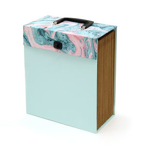 Carpeta de <span class=keywords><strong>Archivos</strong></span> Expandible Personalizada, Tipo Acordeón, para Documentos, Tamaño A4, en Oferta - Product Image 1