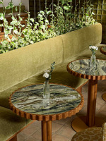 Meubles de restaurant nordiques modernes, mobilier de luxe pour chicha, table de restaurant écologique pour hôtel et restaurant, fournisseurs tout-en-un