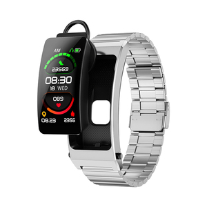 B7 Plus Smartwatch Auricular inalámbrico BT Reproducción de música Pulsera Monitor DE SALUD Rastreador de actividad física Llamada deportiva Reloj inteligente con auriculares - Product Image 3