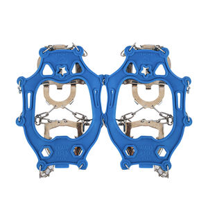 Özel kalınlaşmış TPE kauçuk sivri krampon paslanmaz çelik kaymaz krampon buz Cleats sapları için yürüyüş ayakkabıları ve çizmeler - Product Image 1