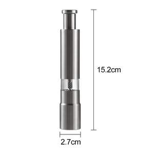 Stainless Steel Portable Mini <b>Pepper</b> <b>Grinder</b> for Outdoor Picnic - Product Image 3