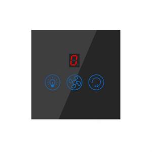 Interruptor regulador de ventilador de techo Wifi inteligente/interruptor de luz de ventilador Wifi compatible con Alexa/GoogleHome - Product Image 1