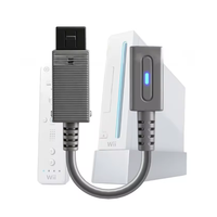 Câble de charge USB-C pour Wii, adaptateur chargeur 12 cm 45 W PD Type C, convertisseur d'alimentation pour Nintendo