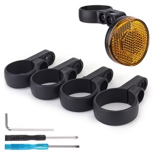 Estuche para Rastreador GPS de Bicicleta Apple AirTag con Soporte Oculto para Bicicleta y Soportes Reflectantes para Tija de Sillín, Alimentado por Batería - Product Image 3