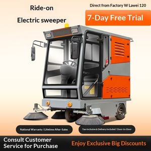 Equipo de Limpieza de Caminos para Exteriores, Vehículo de Tres Ruedas - Product Image 1