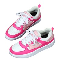 Chaussures plates classiques de style coréen, légères, semelles souples, confortables pour l'exercice, tendance de la mode, design patchwork, chaussures pour femmes