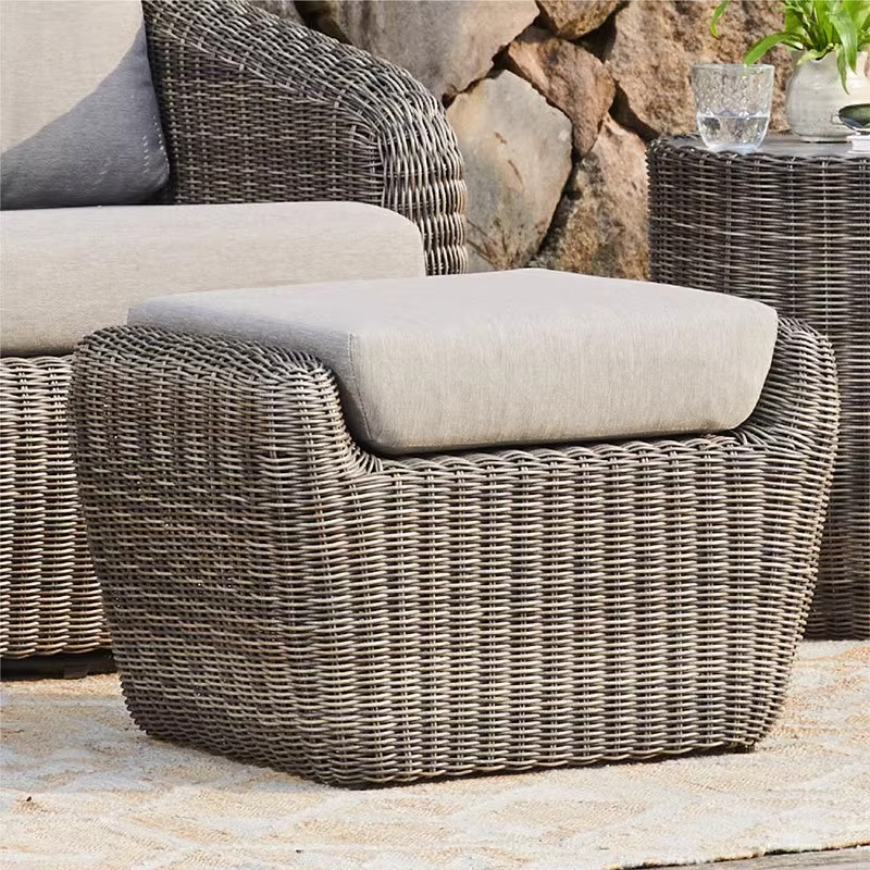 Rattan coffee table
