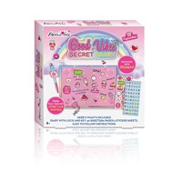 Ensemble de journal intime mignon personnalisé avec serrure pour filles enfants Journal de voyage scolaire coffret cadeau pour l'écriture et le dessin