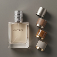 Bouteille de parfum en verre dépoli mat personnalisée avec gravure, 30ml 50ml 100ml, vente chaude, OEM/ODM disponible, directement de l'usine, prix compétitif