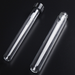 Tubes de test labataires en verre, mini tubes à essai de 12mm 25mm, 10 pièces - Product Image 4