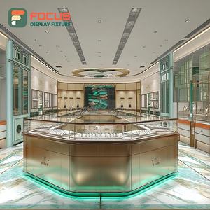Vitrina de Joyería Personalizada para Centro Comercial, Vitrina de Joyería con Superficie Pulida, Mueble de Joyería para Tienda - Product Image 3