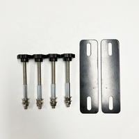 Planches de traction avec broches de fixation pour sac, rails de récupération, échelle pour pneus, tapis de traction 4x4 pour camion, boue, neige, sable