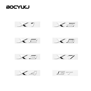 Emblème de garde-boue et autocollant de coffre 3D <span class=keywords><strong>SDrive</strong></span> 20d 30d 35d 40d 50d 20i 25i 30i pour <span class=keywords><strong>BMW</strong></span> M X1 X3 X4 X5 X6 X7 GT – Accessoires de logo - Product Image 3
