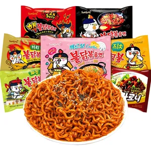 韩国方便面食品辣味鸡肉辣味烤