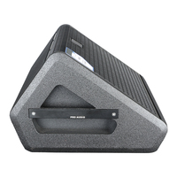 Moniteur de scène passif OEM personnalisé de 15 pouces M15, haut-parleur coaxial audio 400W RMS, haut-parleur à haut SPL