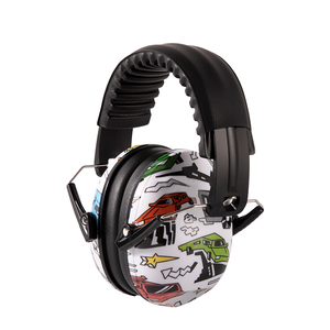 Hearing Sound SNR 27dB Custom <b>Earmuffs</b> Kids KM-2 <b>White</b> Kids <b>Earmuffs</b> KM-2 <b>White</b> - Product Image 1