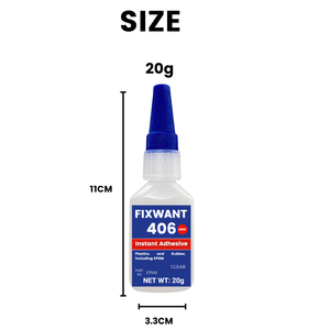OEM ODM 406 Super <span class=keywords><strong>colla</strong></span> 20g gioielli in metallo di plastica, adesivo liquido rapido e secco - Product Image 3