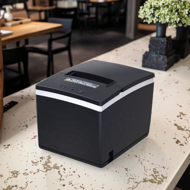 OEM/ POS Thermal Receipt Printer 80mm Serial+USB+LAN Interface 260mm/s High-Speed Factory Direct Price