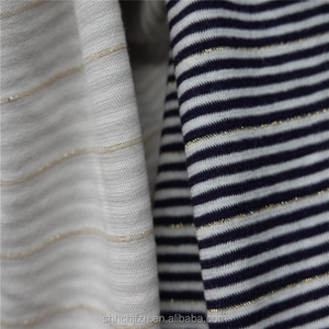 Tessuto <span class=keywords><strong>Jersey</strong></span> a righe in <span class=keywords><strong>cotone</strong></span> tinto filo <span class=keywords><strong>di</strong></span> Lurex in <span class=keywords><strong>cotone</strong></span> YD in <span class=keywords><strong>cotone</strong></span> a righe a righe in tessuto a righe in <span class=keywords><strong>Jersey</strong></span> <span class=keywords><strong>di</strong></span> <span class=keywords><strong>cotone</strong></span> maglia in <span class=keywords><strong>Jersey</strong></span> - Product Image 1
