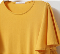 Vente en gros de t-shirts amples et surdimensionnés en coton avec logo personnalisé pour dame Robe en coton pour filles de couleur claire Chemise pour femmes Robe t-shirt décontractée