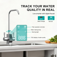 Système d'osmose inverse 5 étapes à succès commercial avec robinet TDS et filtres OEM pour purificateur d'eau