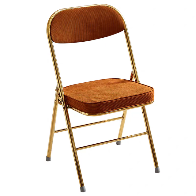 Modern Velvet Fabric Padded Seat Gold Metal Frame Luxury Hotel Restaurant Wedding Banquet Conference Chair