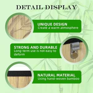 Kit <span class=keywords><strong>d</strong></span>'<span class=keywords><strong>Abat</strong></span>-<span class=keywords><strong>jour</strong></span> DIY Moderne Fait Main pour Intérieur, en Bambou Écologique Imprimé – Vente en Gros, Meilleures Ventes - Product Image 4