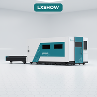 Machine de découpe laser LX3015HCO entièrement protégée pour cuivre, aluminium, acier inoxydable, 6KW/8KW/12KW, machine de découpe CNC haute vitesse