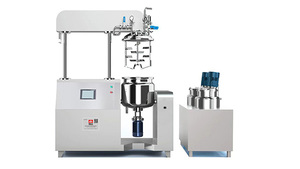 Machine d'émulsification homogène sous vide à levage hydraulique par le bas - Product Image 3