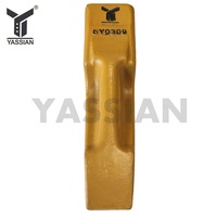 Tige de vilebrequin pour pelle, mini excavateur, 6 y0309 d6