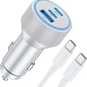 ที่ชาร์จในรถยนต์ 2C1A 30W PD QC3.0 ชาร์จเร็ว 12-24V สำหรับโทรศัพท์แท็บเล็ต - Product Image 1