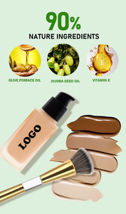 Fond de Teint Liquide Personnalisé Couvrance Totale Fini Mat Contrôle du Sébum Longue Tenue Imperméable Végan et Sans Cruauté Animale - Product Image 3