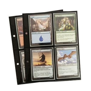 ที่กำหนดเองแสดงบัตรหนังสือหน้าภายในกระเป๋าที่ชัดเจนหน้าบัตรแขน (โรงงาน) - Product Image 1