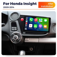 Autoradio Android MEKEDE MS pour Honda Insight 2009-2014, système audio vidéo, 4G LTE WIFI, lecteur DVD de voiture, AM FM BT DSP RDS IPS GPS