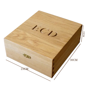Caja de Almacenamiento de Vino de Madera Flexible Rectangular Personalizada con Logotipo Personalizado, para Tres Botellas - Product Image 3